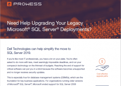 Need Help Upgrading Your Legacy Microsoft SQL Server Deployments?